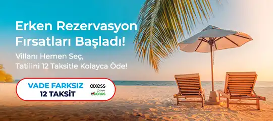 12 Ay Taksitli Villalar