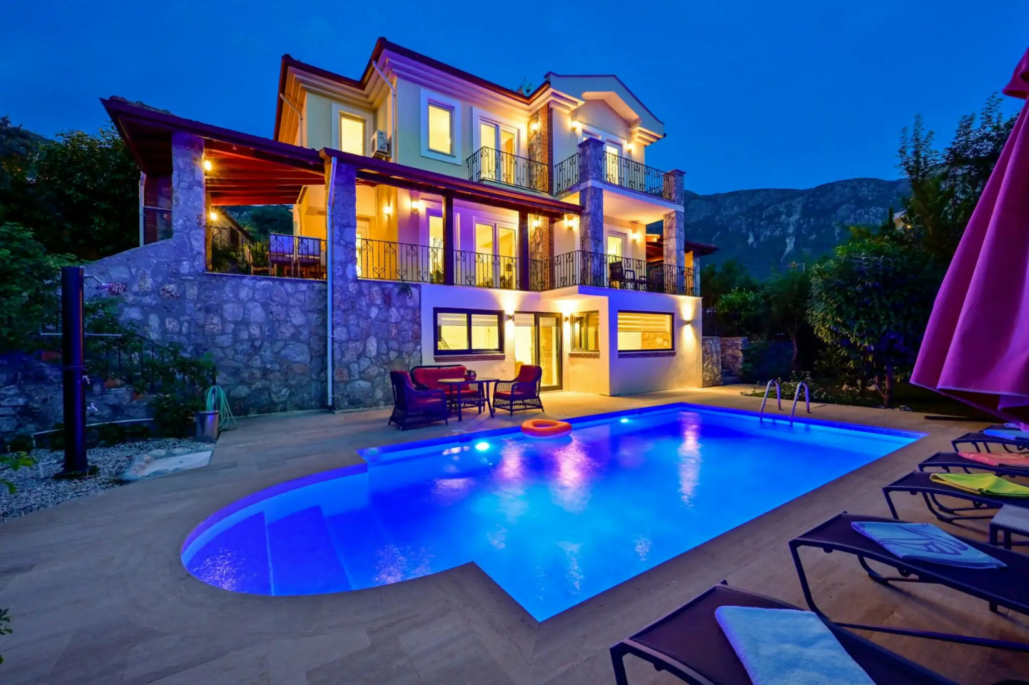 Villa Elanta Fethiye Ovacık'ta Haftalık Kiralık Yazlık