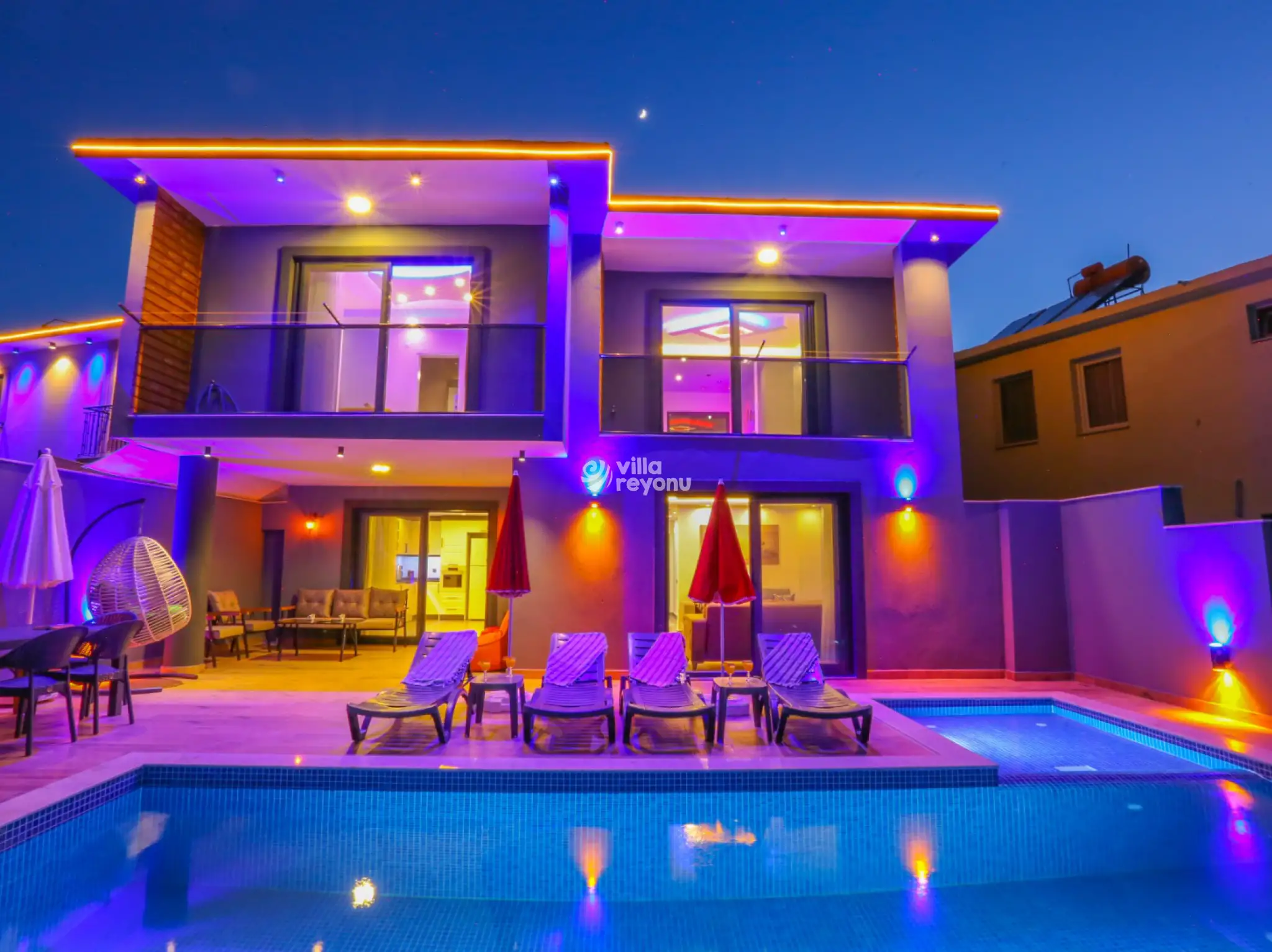 Villa Strato 2 , Kaş Bayındır Bölgesinde doğa içinde 8 kişilik kiralık villa