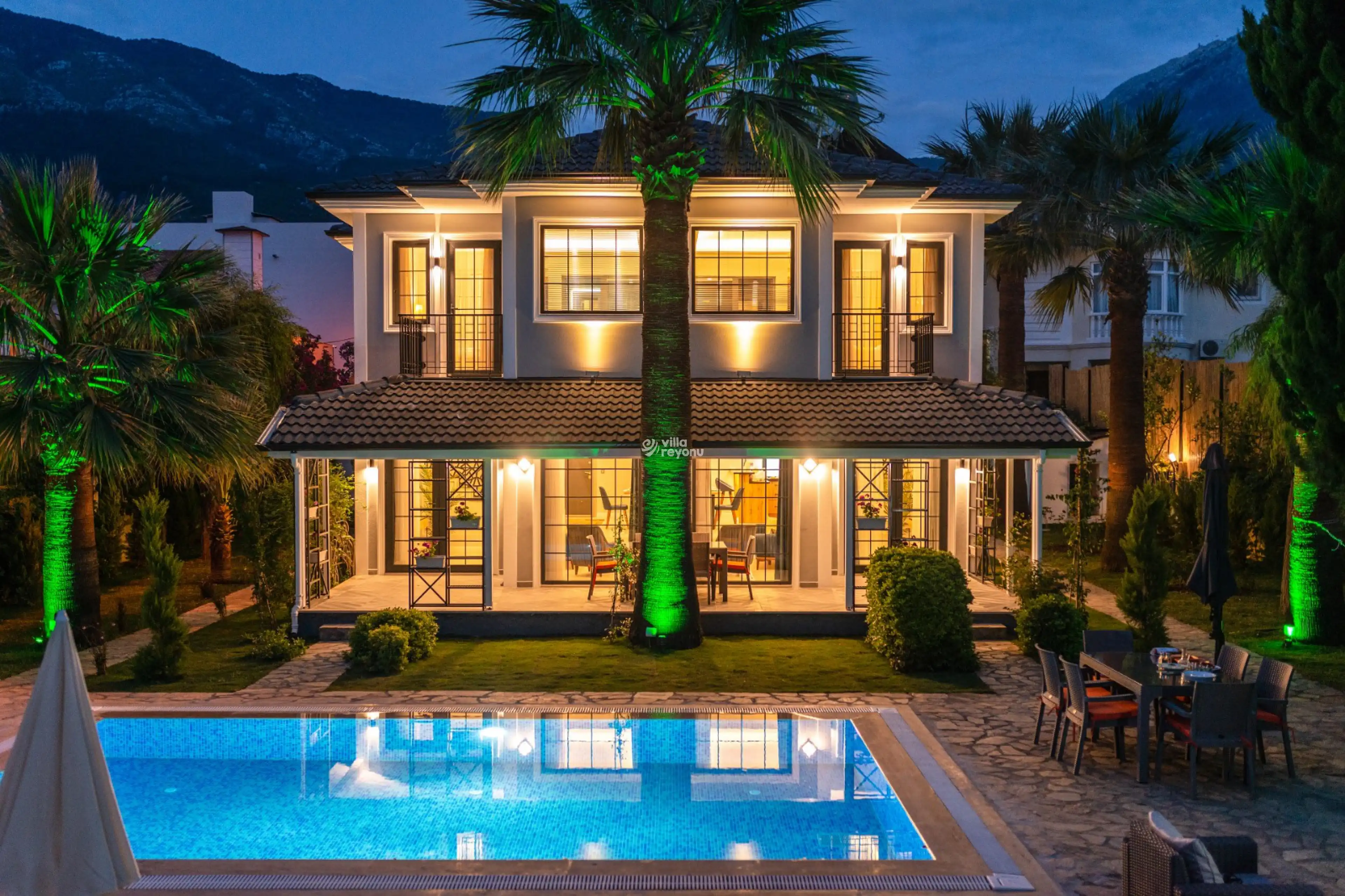 Geniş Aileye Uygun Villa Kiralama