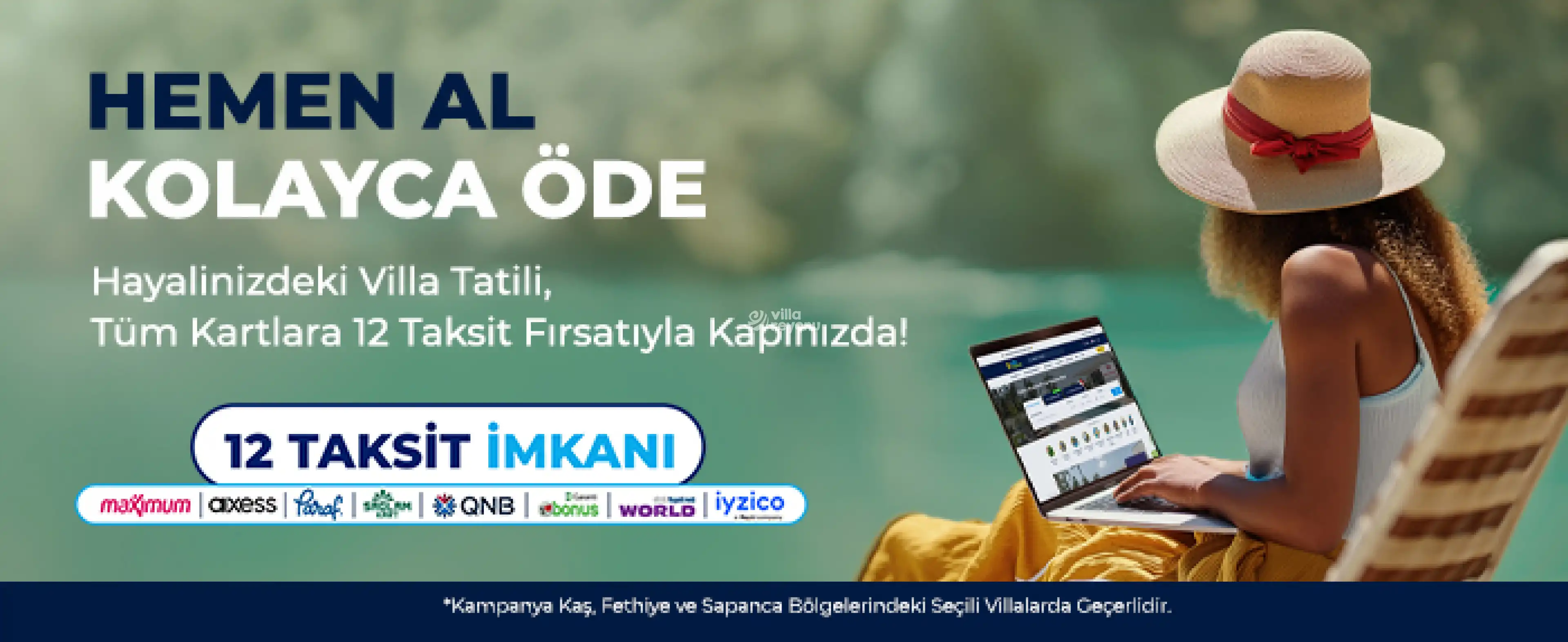 Vade Farkı ile 12 Taksit Kampanyası!