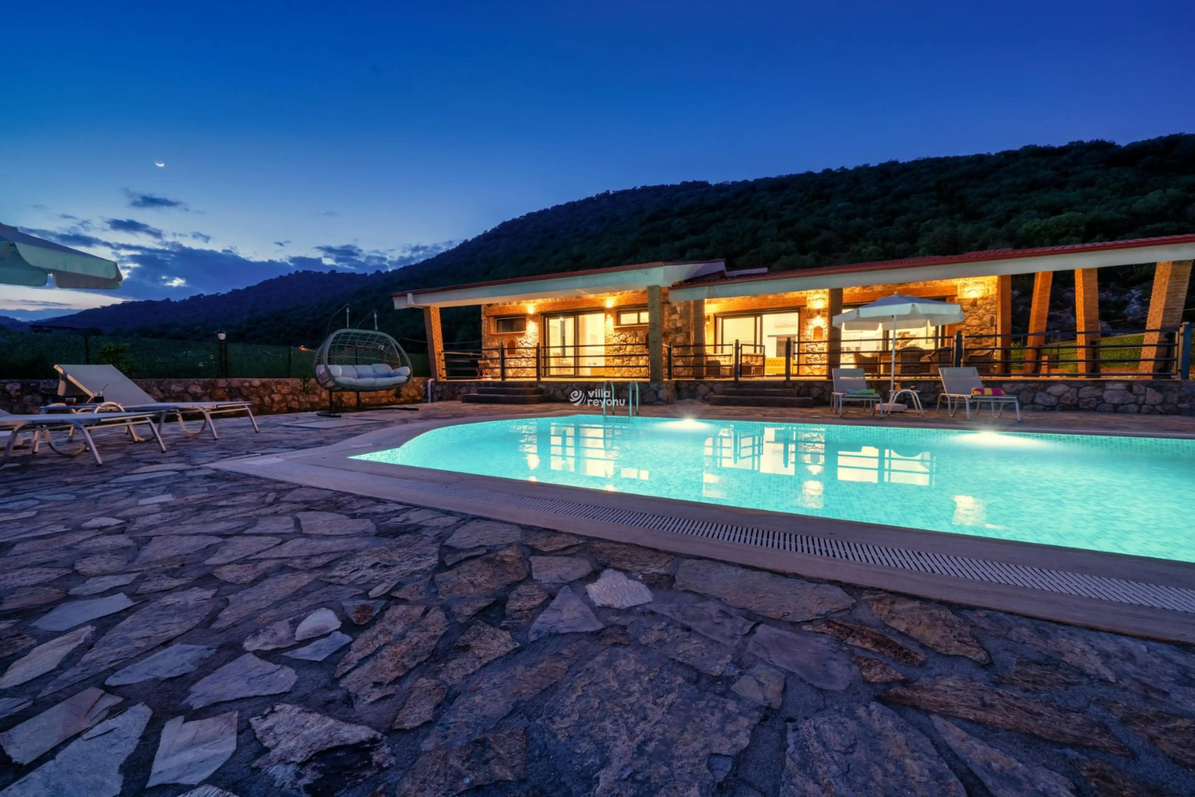 Fethiye Kayaköy'de Kiralık Villa