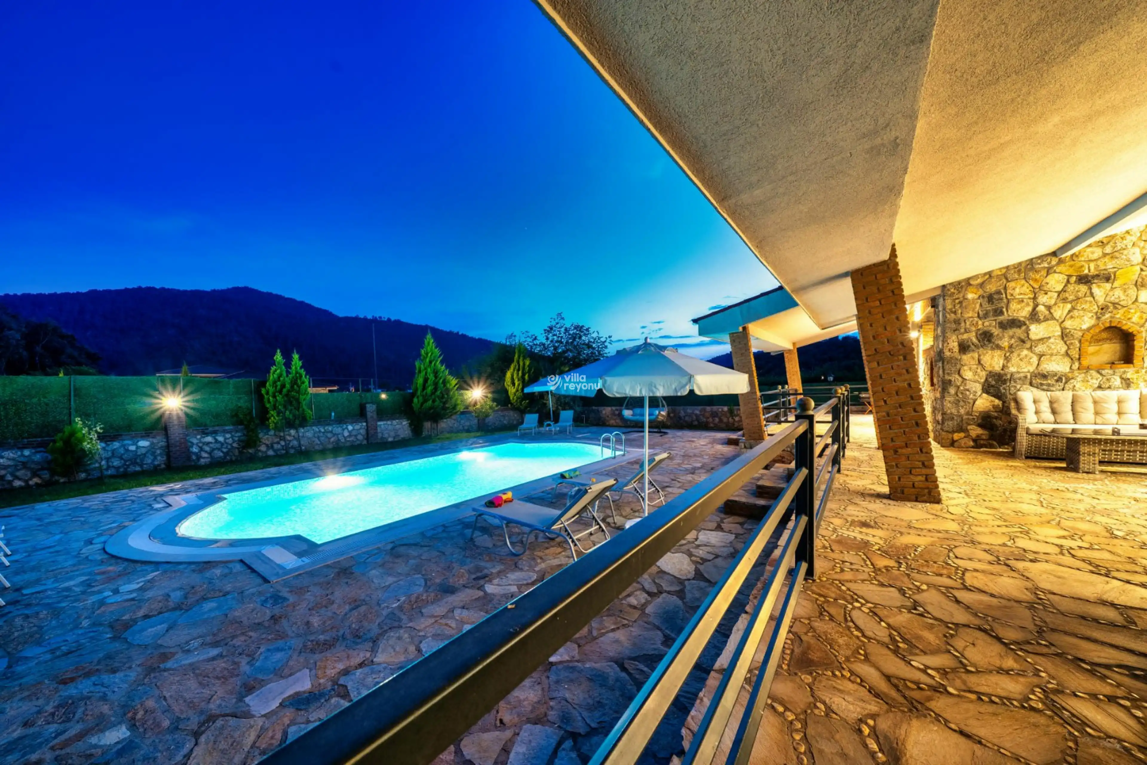 Fethiye Kayaköy'de Kiralık Villa