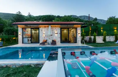 Villa Fiera, Kalkan Sarıbelen bölgesinde 4 kişilik kiralık villa