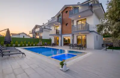 Fethiye Hisarönünde Kalabalık Aileler İçin Uygun Villa