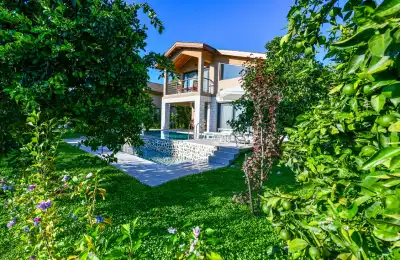 Villa Orange 1, Doğa Manzaralı Yanıklar'da Haftalık Kiralık Yazlık