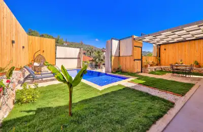 Villa Alsar, haftalık kiralık ve özel havuzlu balayı villası