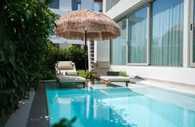 VİLLA AMARİLLA 3, ANTALYA SERİK BÖLGESİNDE 4 KİŞİLİK JAKUZİLİ LÜKS KİRALIK VİLLA