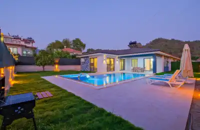 Villa Koda Duo, İnlice bölgesinde cocuk havuzlu 6 kişilik kiralık villa 