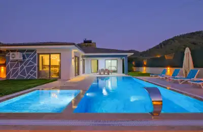 Villa Koda, İnlice bölgesinde cocuk havuzlu 6 kişilik kiralık villa 