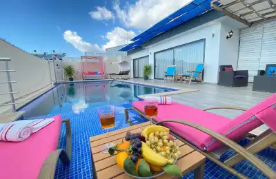 Villa Amara, Kalkan Kördere bölgesinde 2 kişilik kapalı havuzlu balayı villası