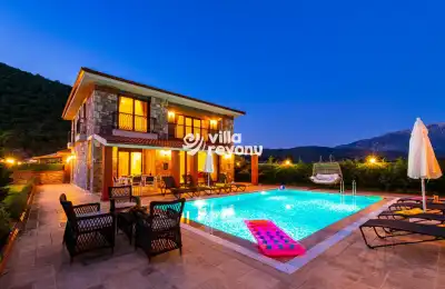 Fethiye Kayaköy'de Kiralık Villa