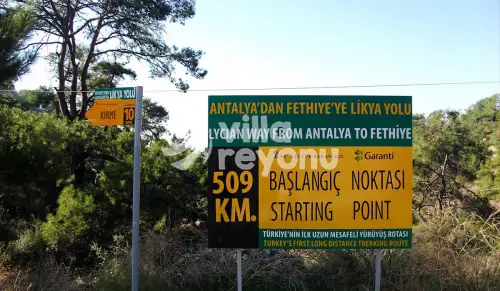 Likya Yolu Kaç KM & Likya Yolu Haritası 