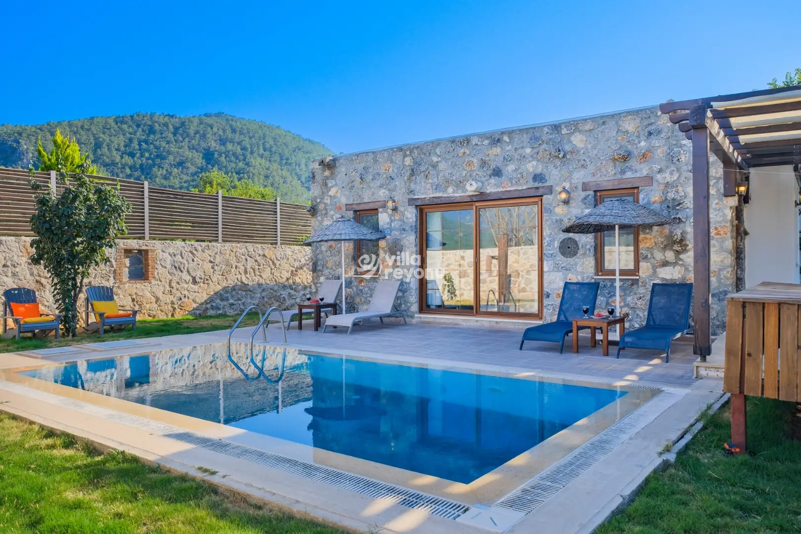 Visual Reference: Vi̇lla Odessa 4 In Kayakoy With Private Pool