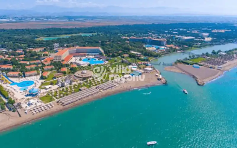 Belek Plajının Havadan Manzarası