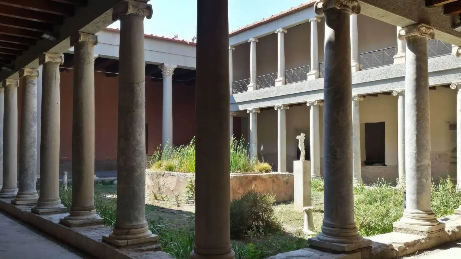 kos adasında bir antik yunan evi ve müze casa romana