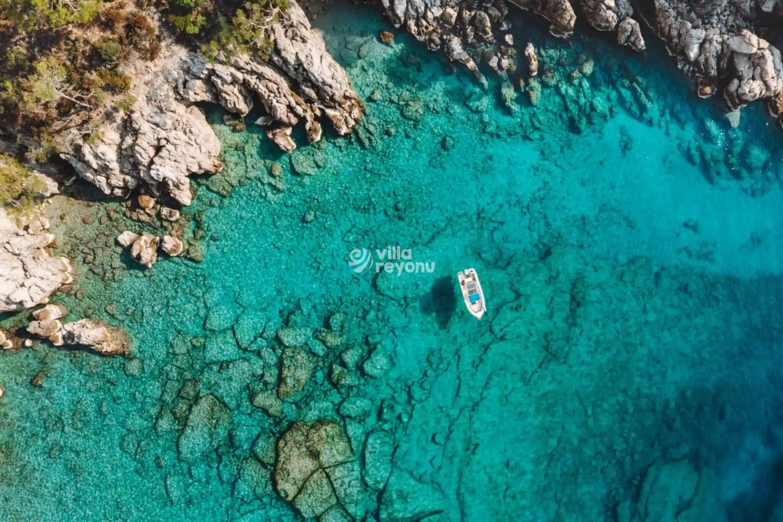 cristal clear water in kalkan