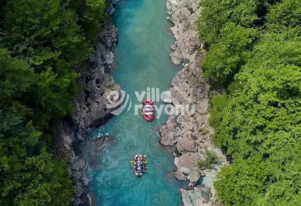 Dalaman Çayının havadan Görümünü