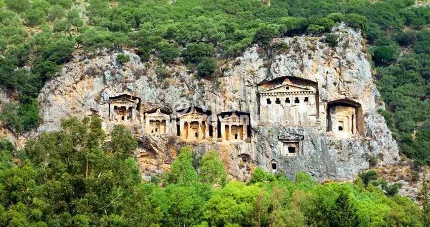 dalyan antik mezarlar