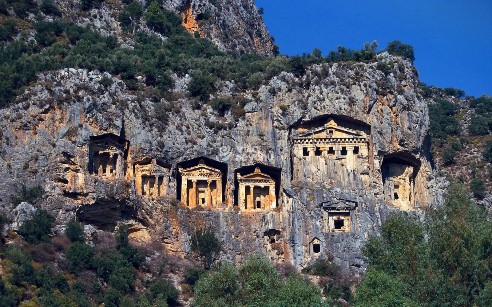 fethiye kral mezarları