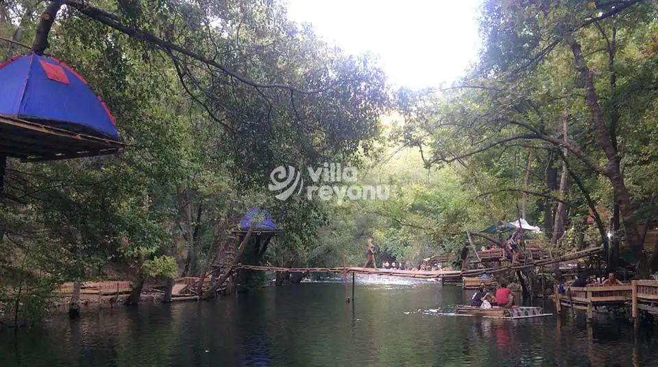 Yeşil Vadi Fethiye Yanıklarda bulunan gezilecek yerler arasındadır