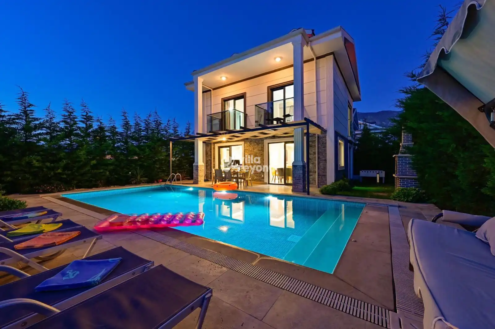 güzel bir villa tatili