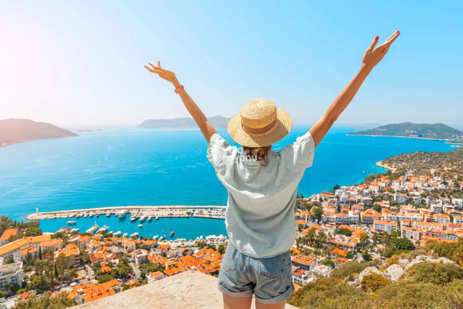 kaş panoramik fotoğraf