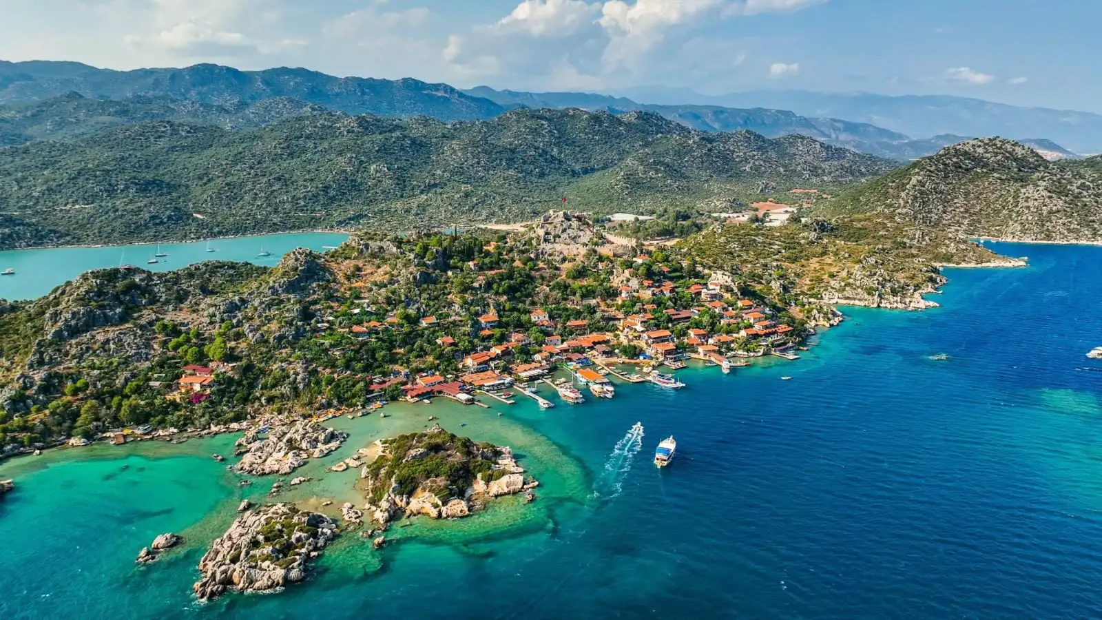 kekova manzarası