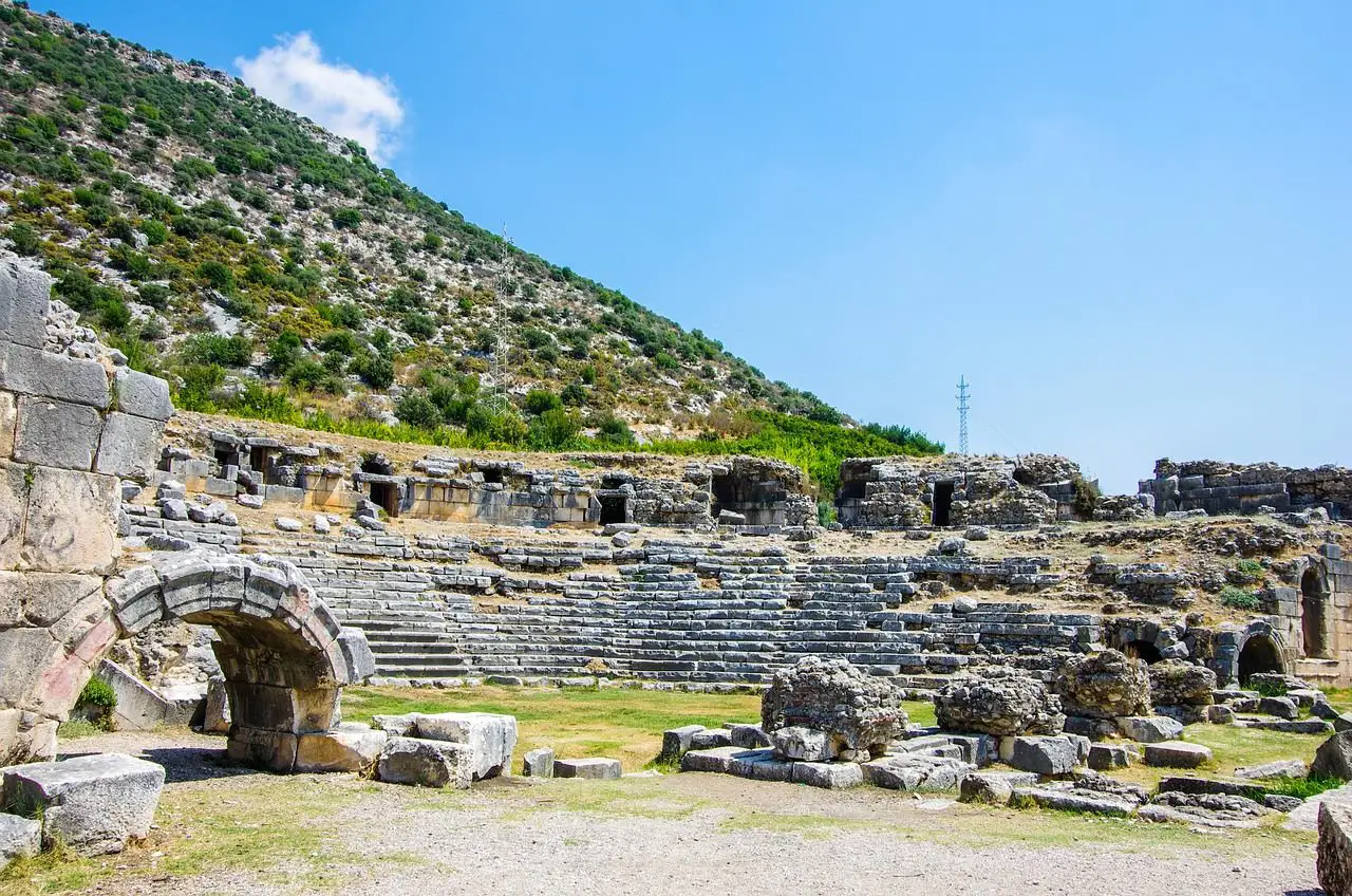 Letoon Antik Kenti Tiyatrosu