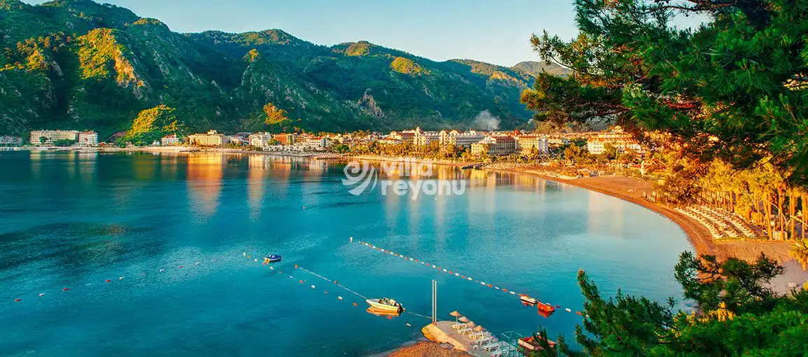 Marmaris İçmeler Tepeden Görüntüsü