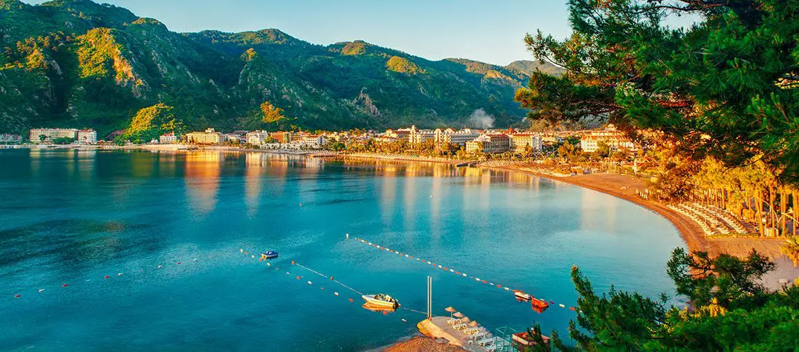 Marmaris İçmeler Tepeden Görüntüsü