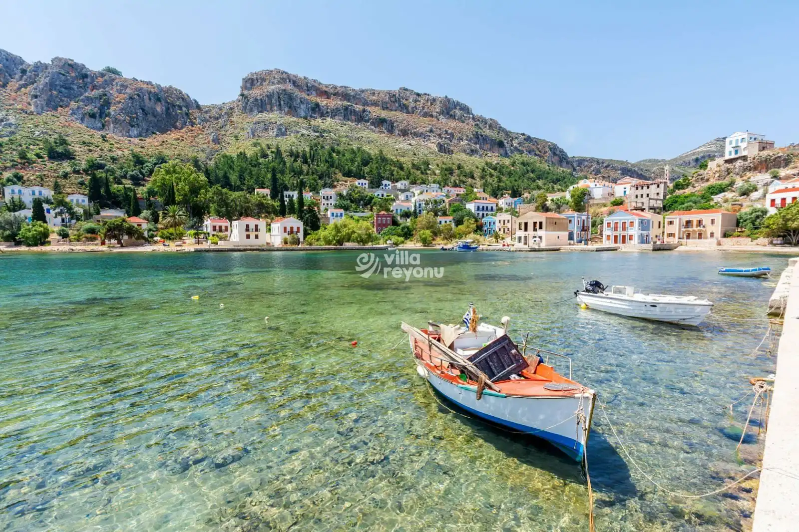 meis adası panoramik