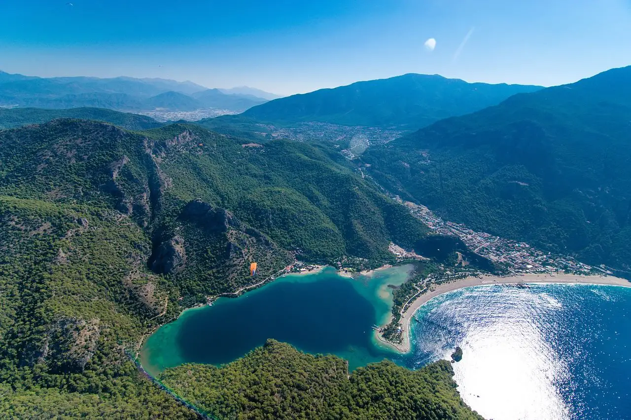 Kumburnu Plajının Havadan Görüntüsü