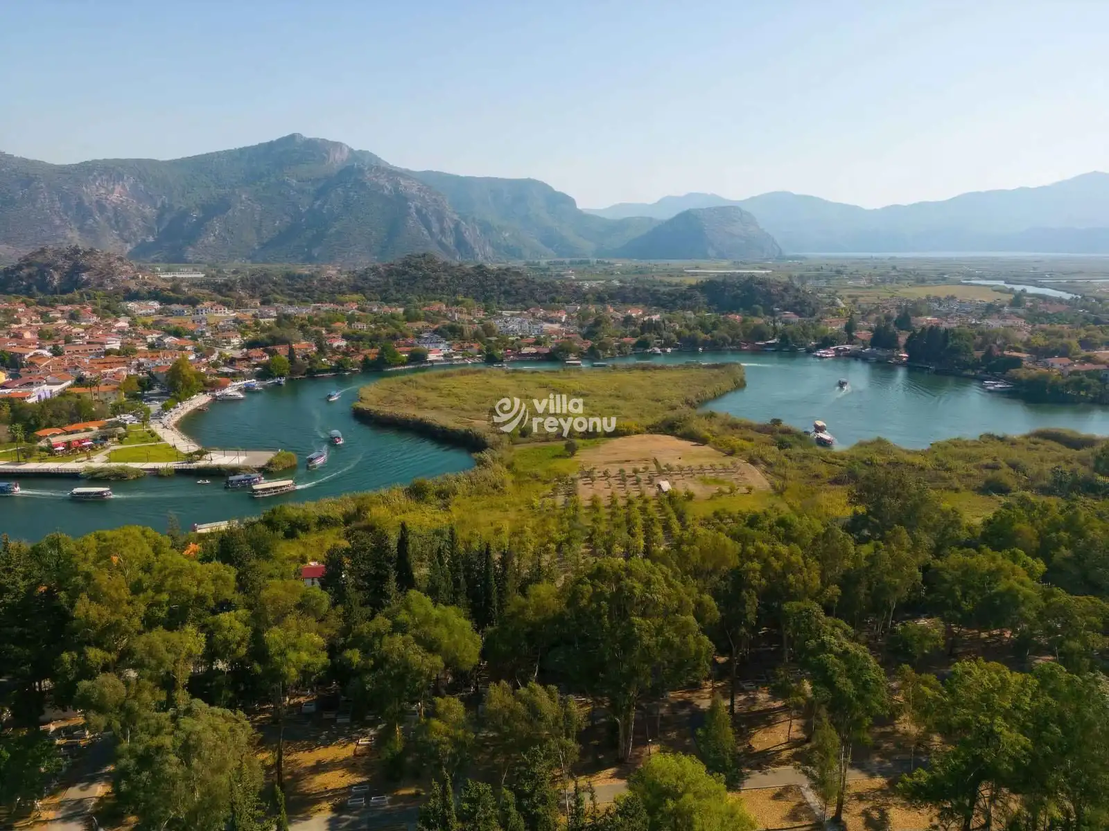 ortaca nehir manzarası