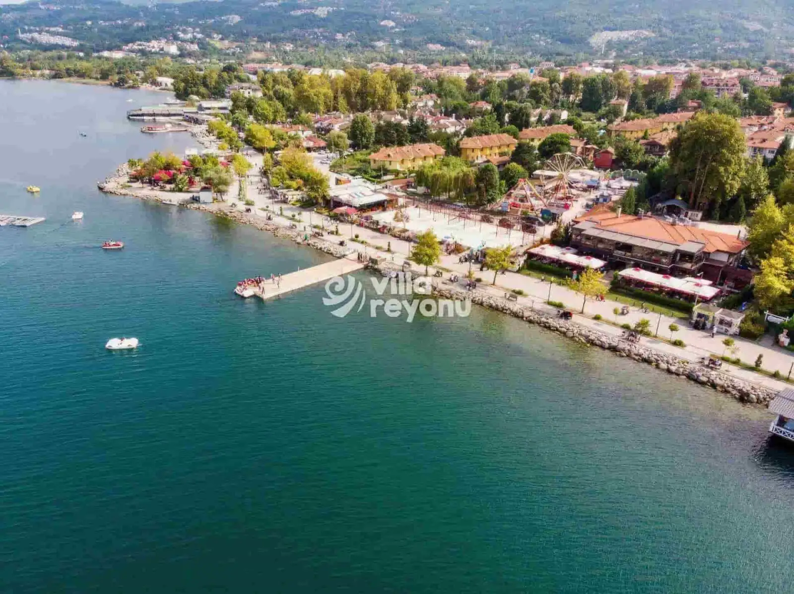 Sapanca Gölü kuş bakışı görüntüsü
