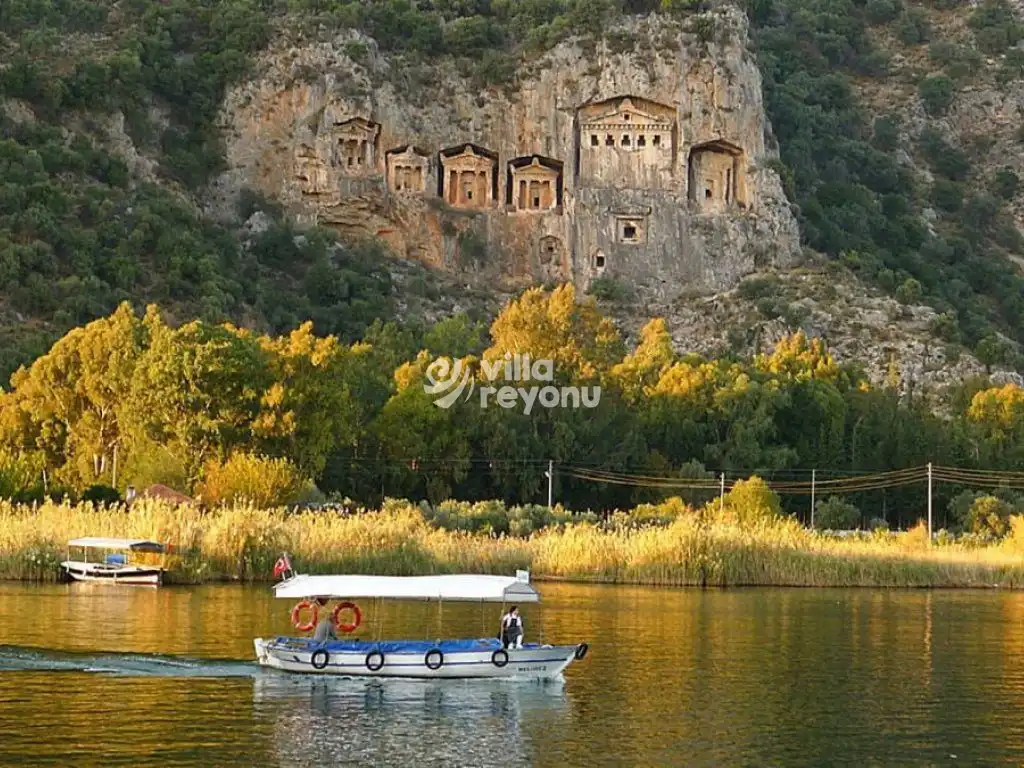 dalyan historical places